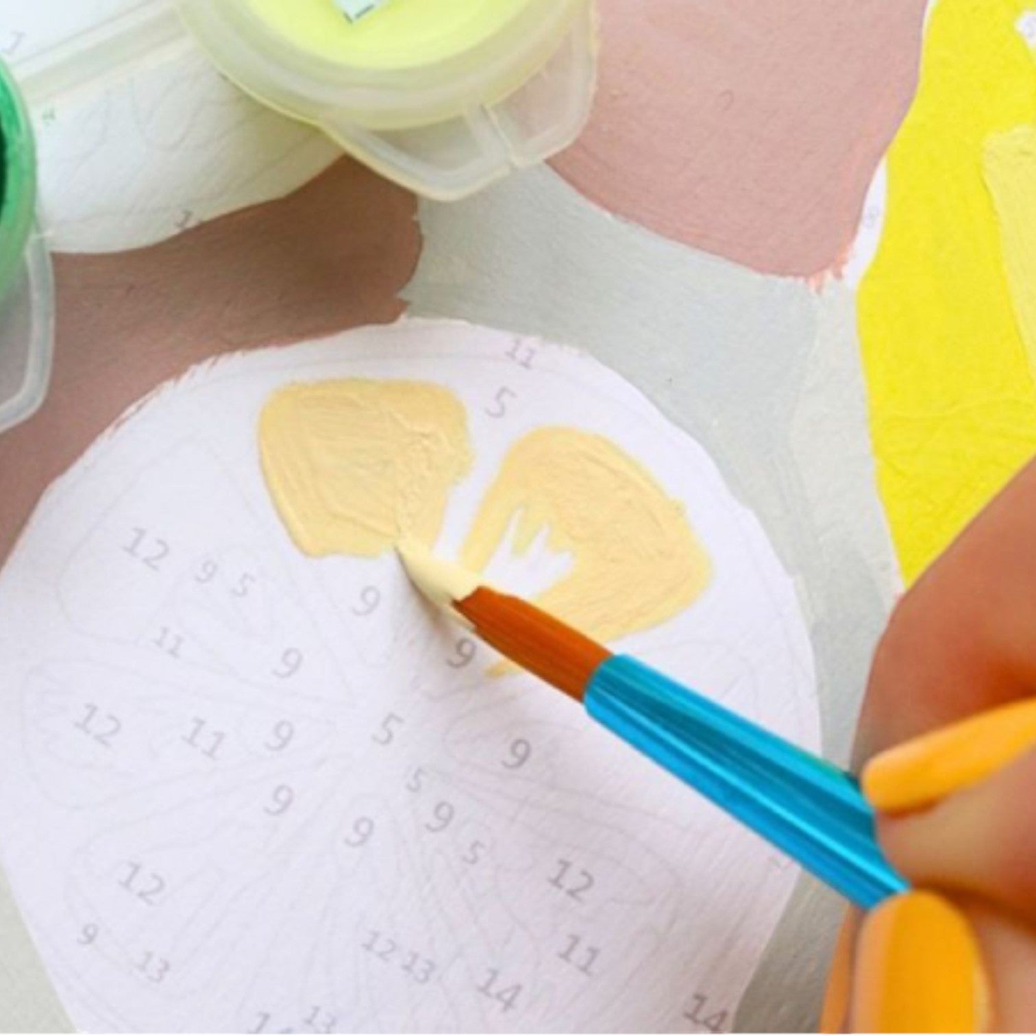 Kit de peinture au numéro · Citrons de Menton