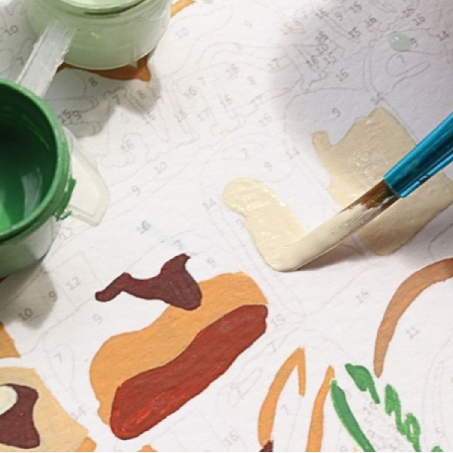 Kit de peinture au numéro · Boulangeries Parisiennes