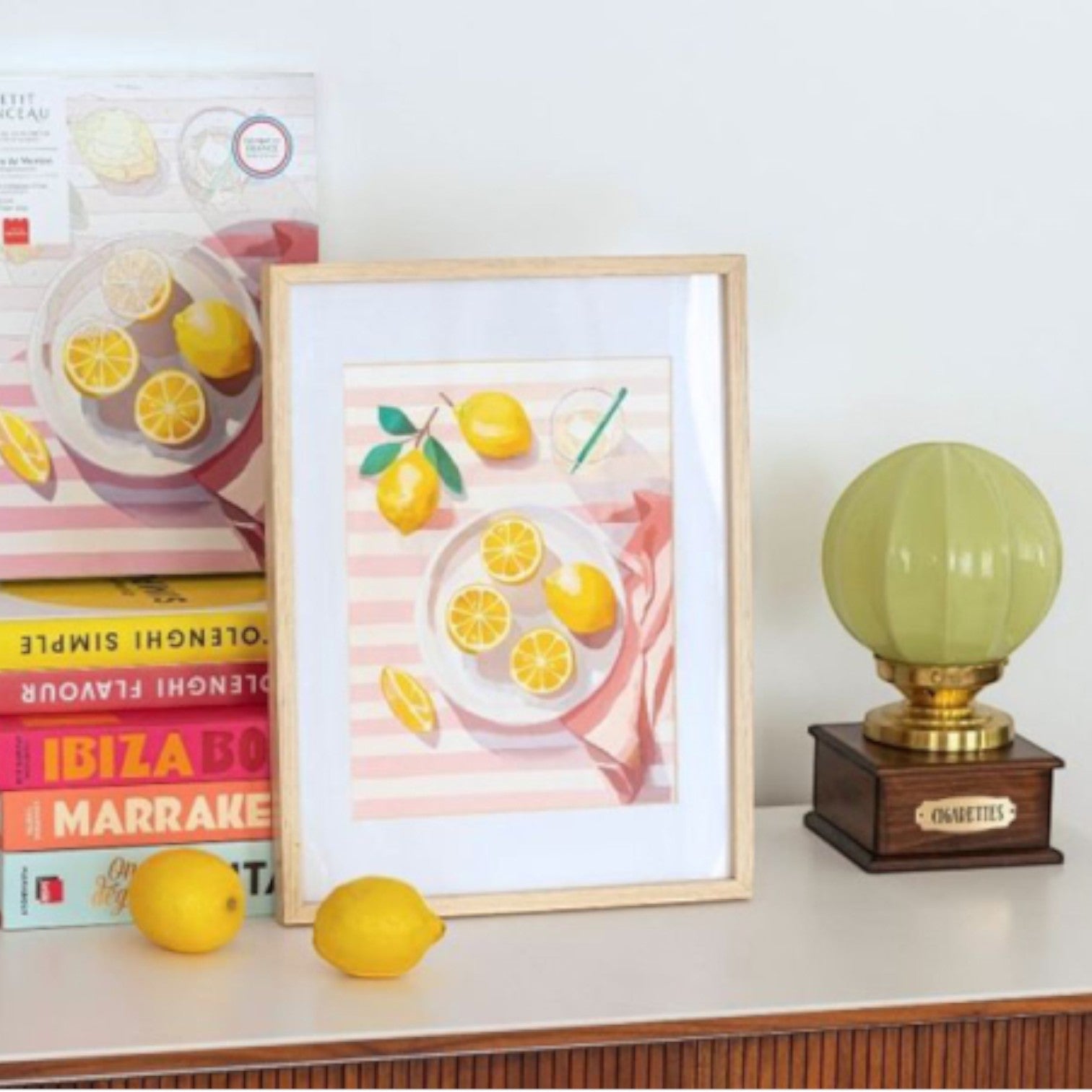 Kit de peinture au numéro · Citrons de Menton