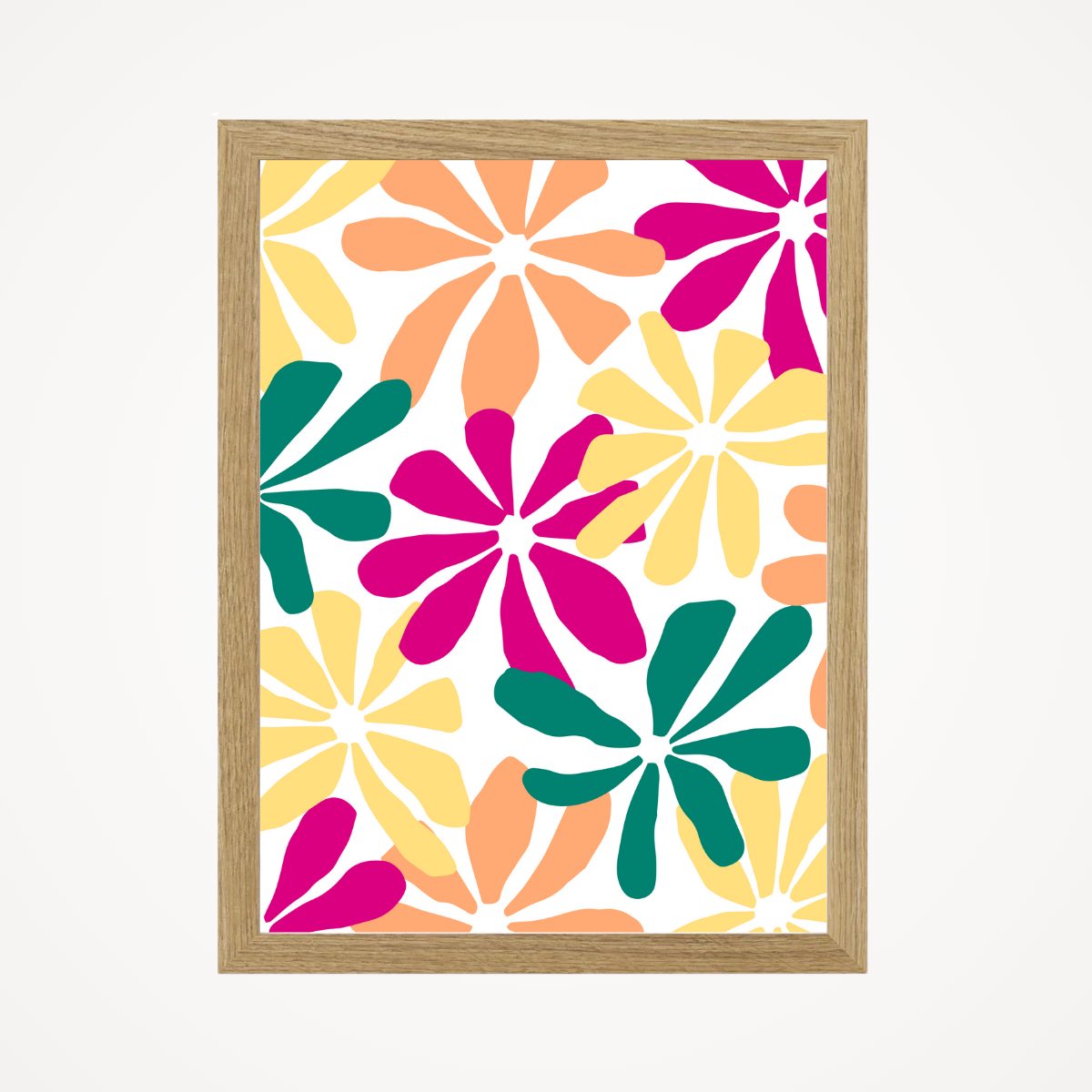 Affiche "flower power"