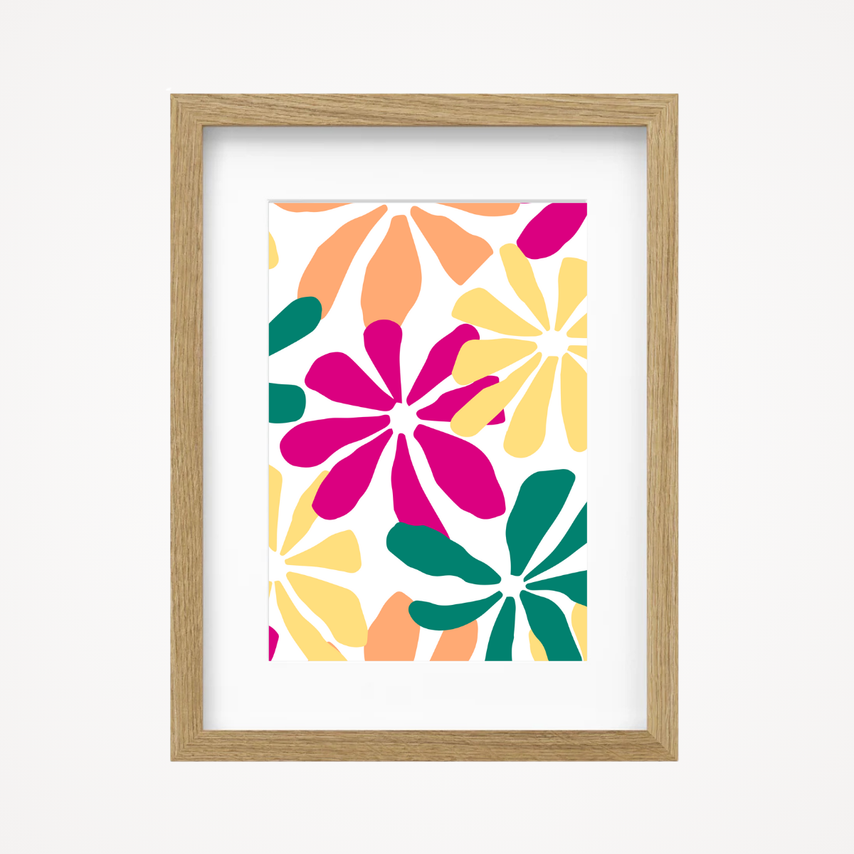 Affiche "flower power"