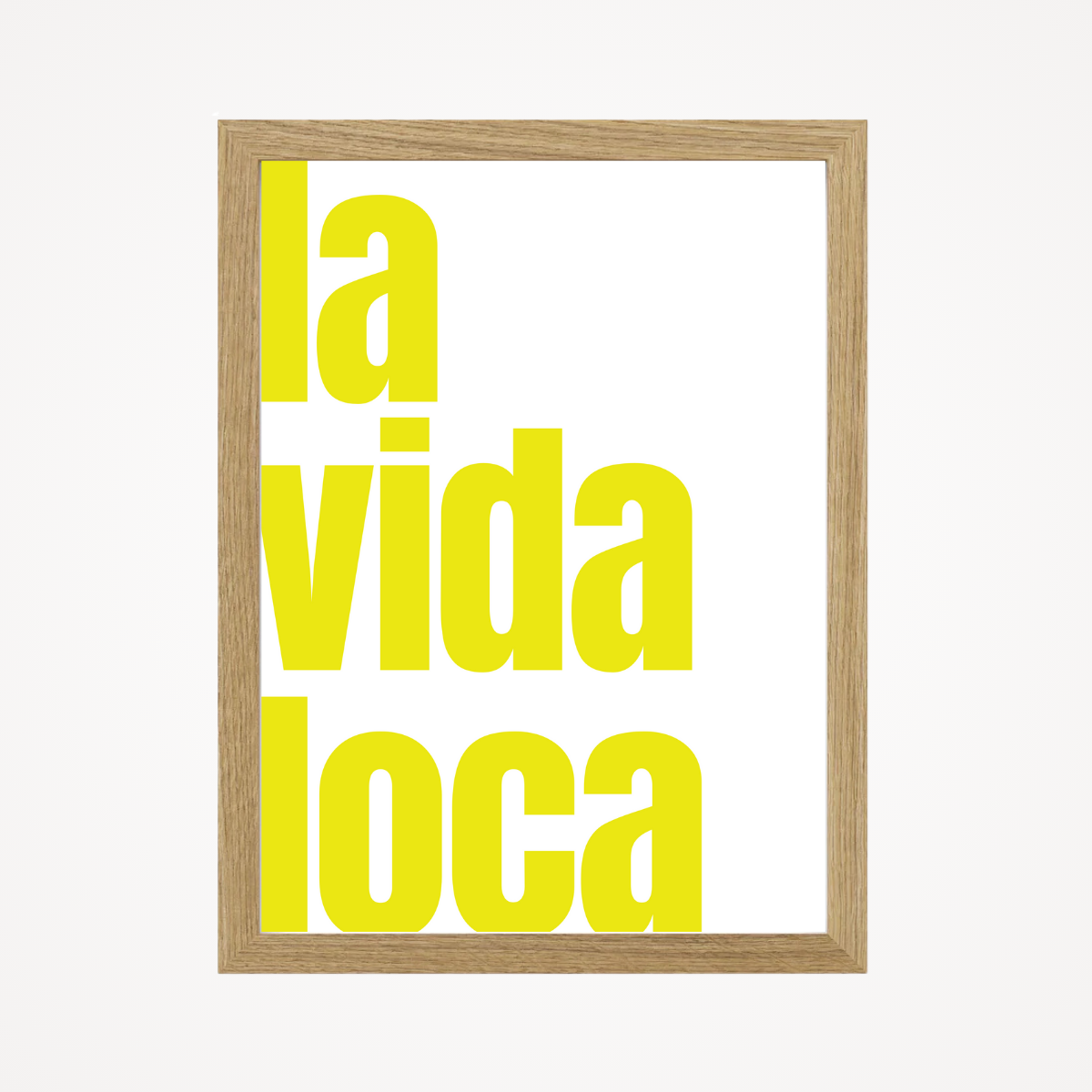 Affiche "la vida loca"