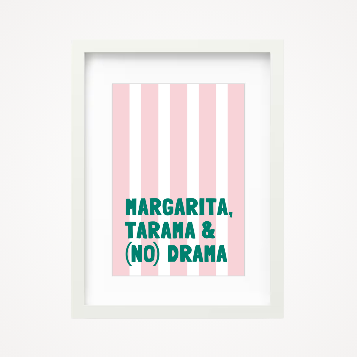 Affiche "margarita, tarama, (no) drama"