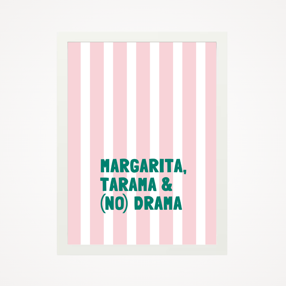 Affiche "margarita, tarama, (no) drama"