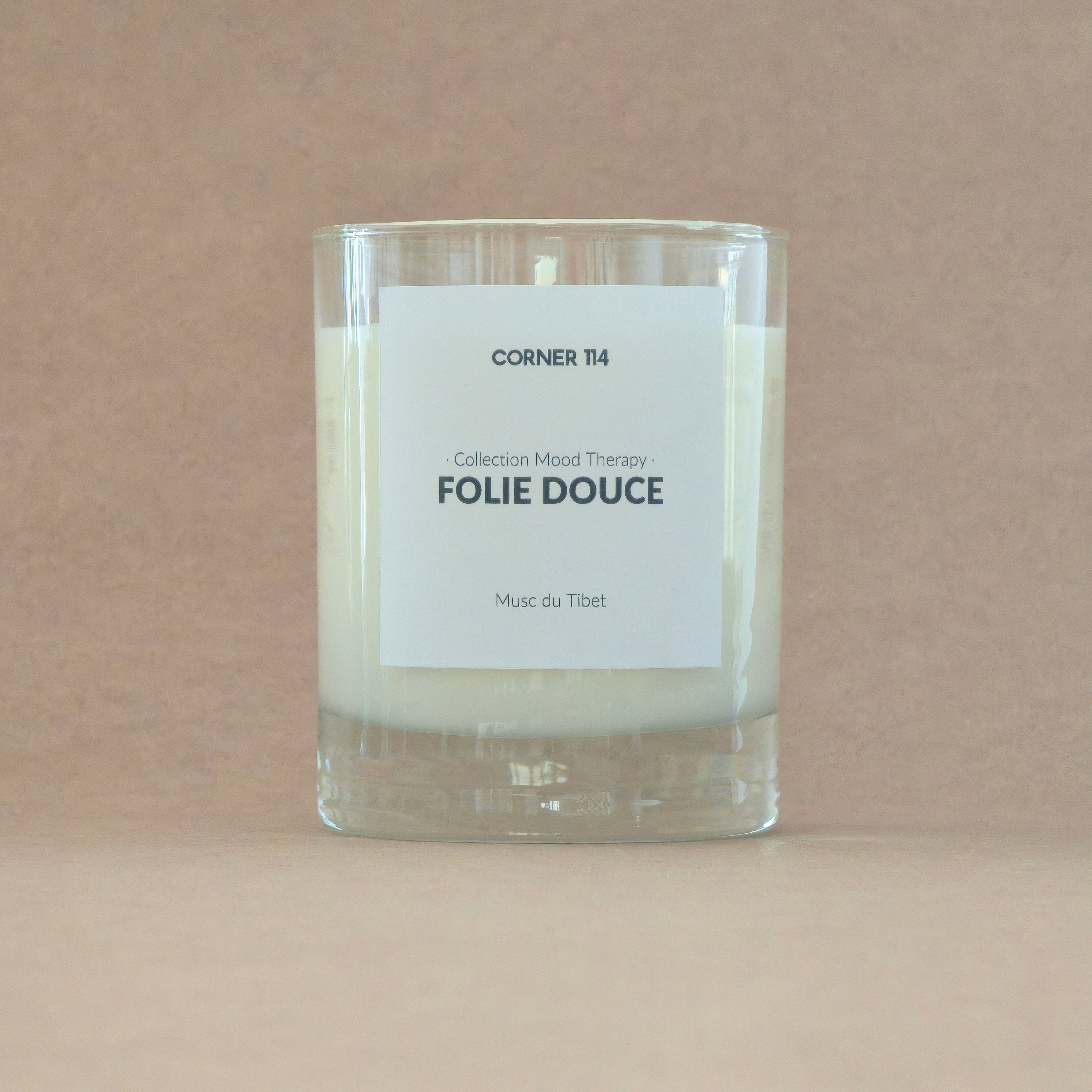 Bougie naturelle parfumée · Musc du Tibet