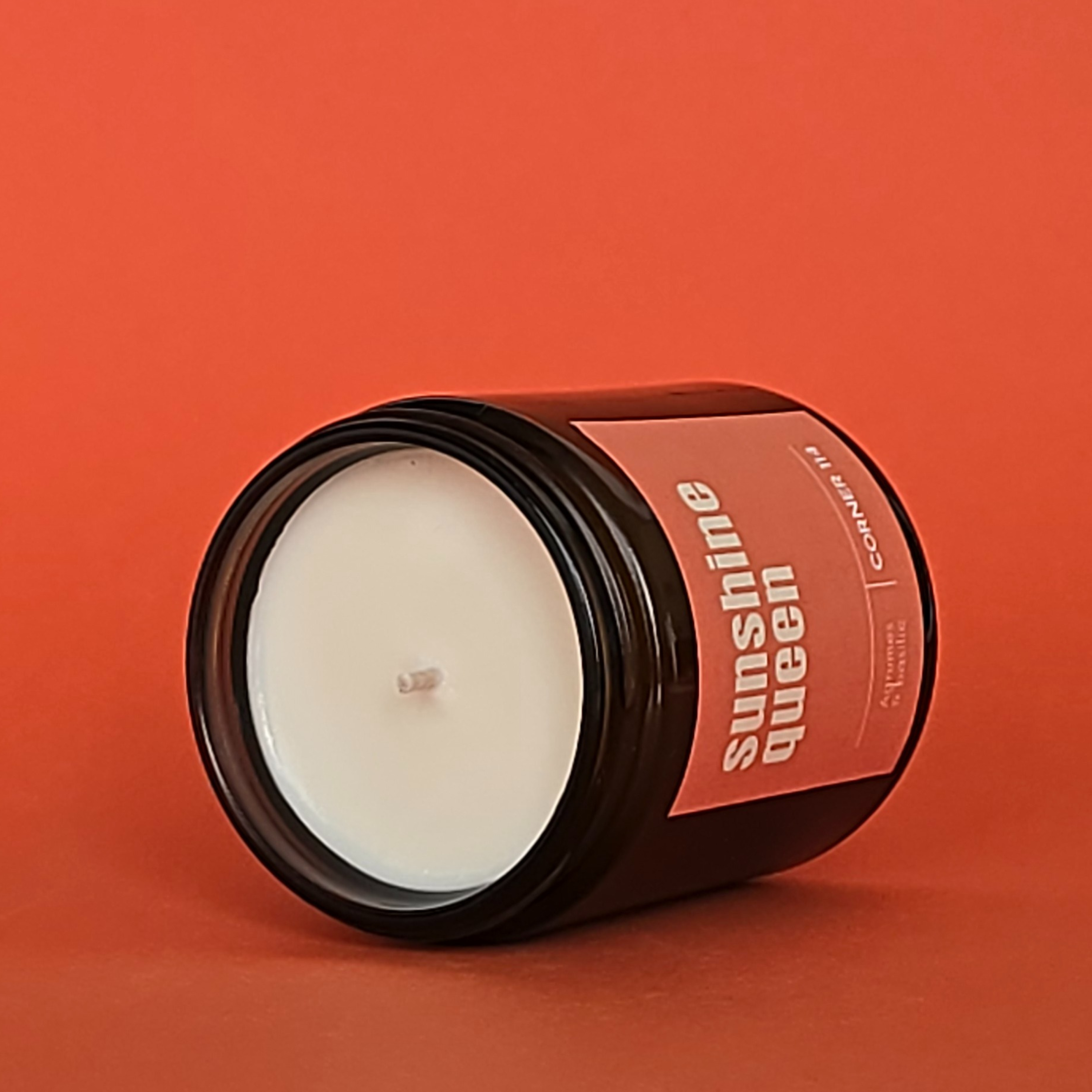 Bougie "Sunshine Queen" Cire naturelle · Agrumes & basilic