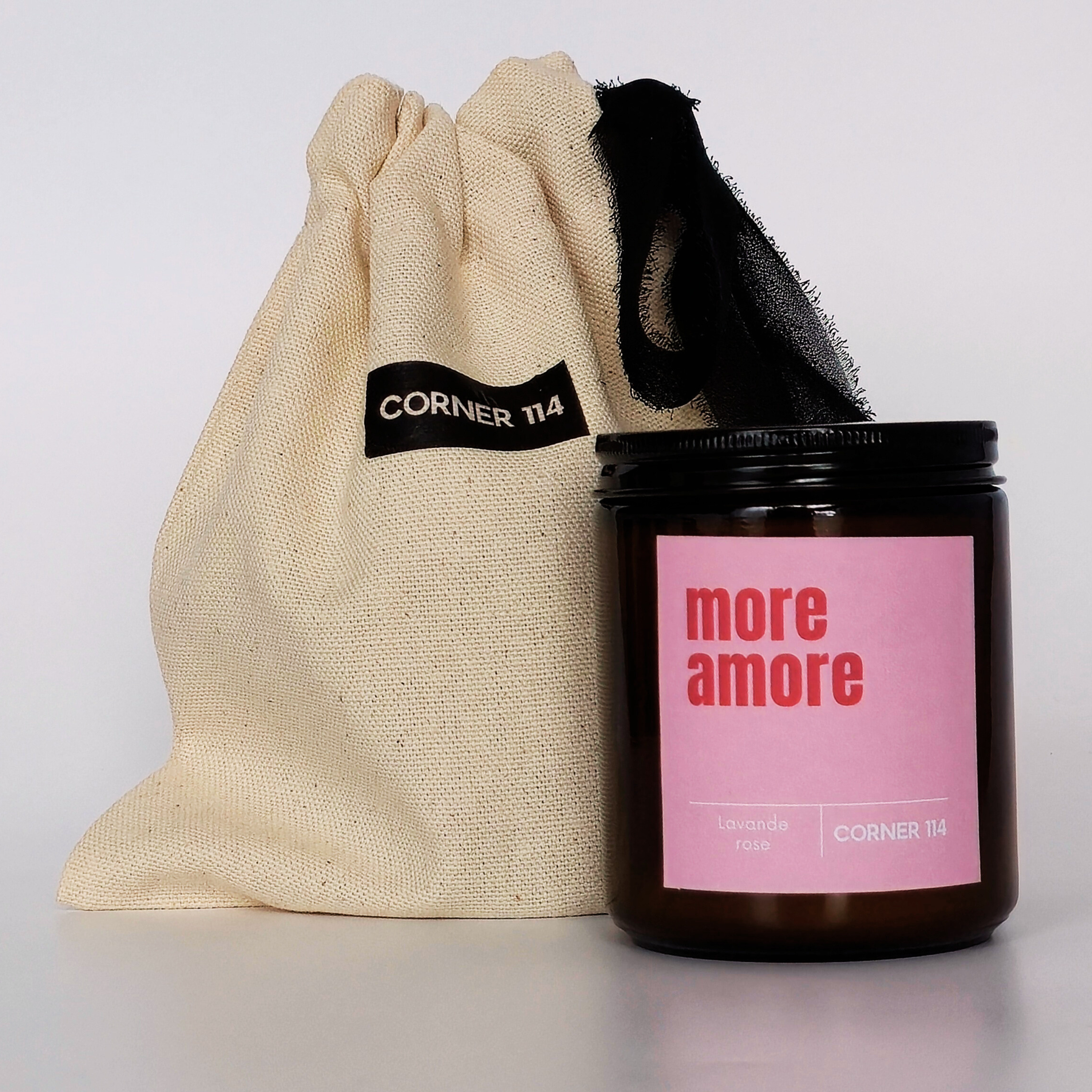 Bougie "Sunshine Queen" Cire naturelle · Agrumes & basilic