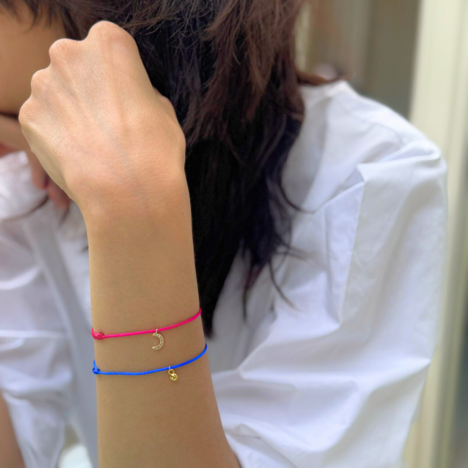 Bracelet breloque Lune "Moon Therapy"