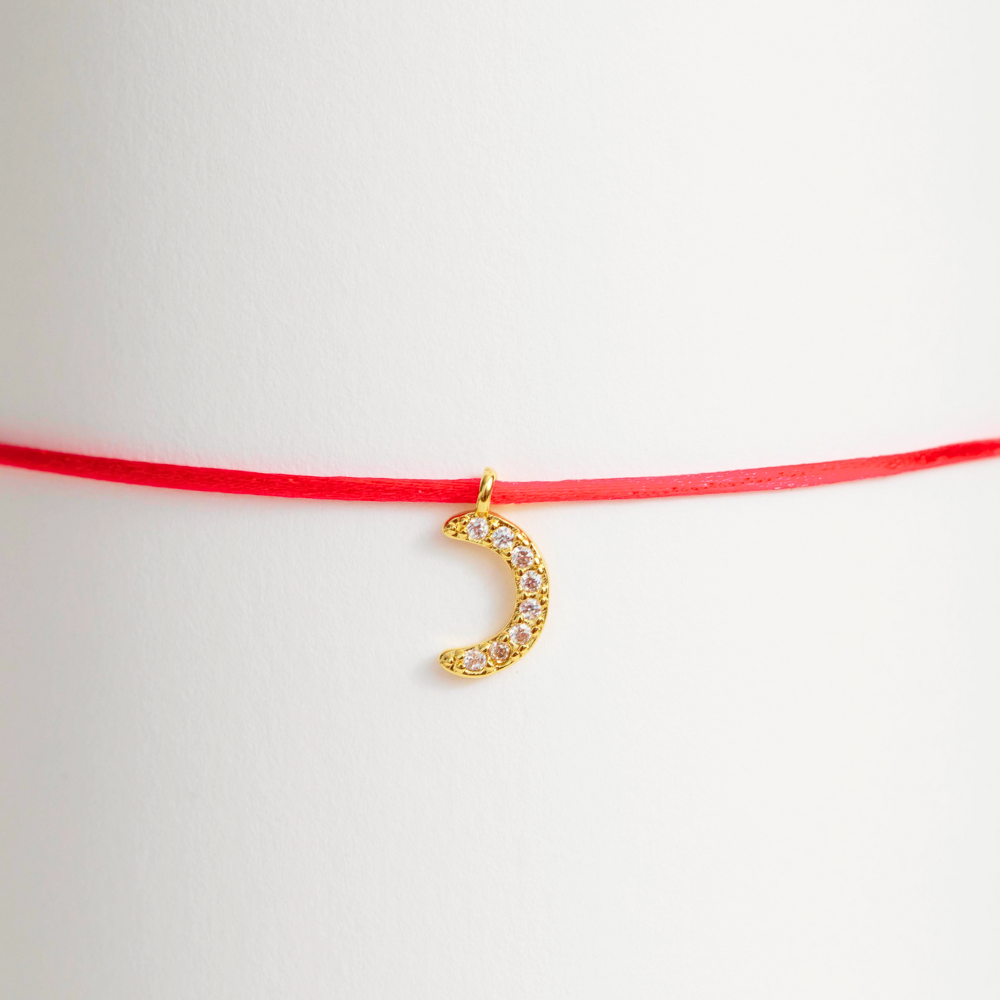 Bracelet breloque Lune "Moon Therapy"