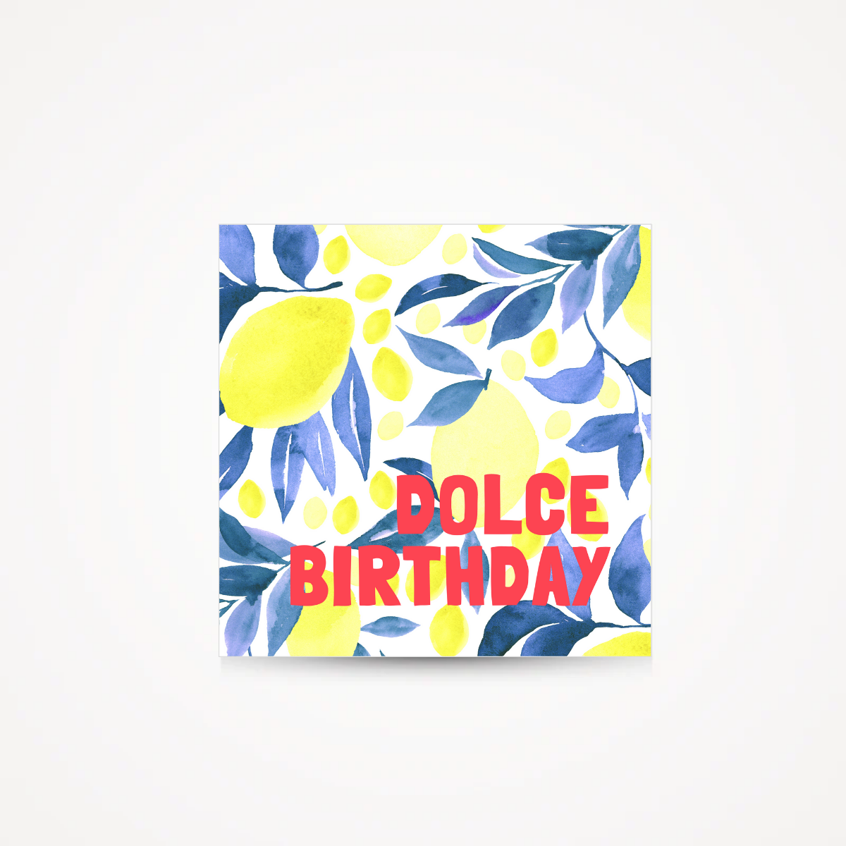 Carte "dolce birthday"