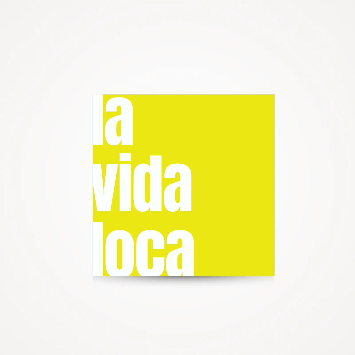 Carte "la vida loca"