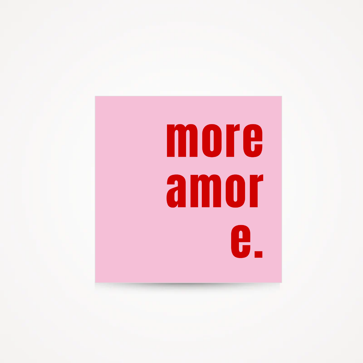 Carte "more amore"