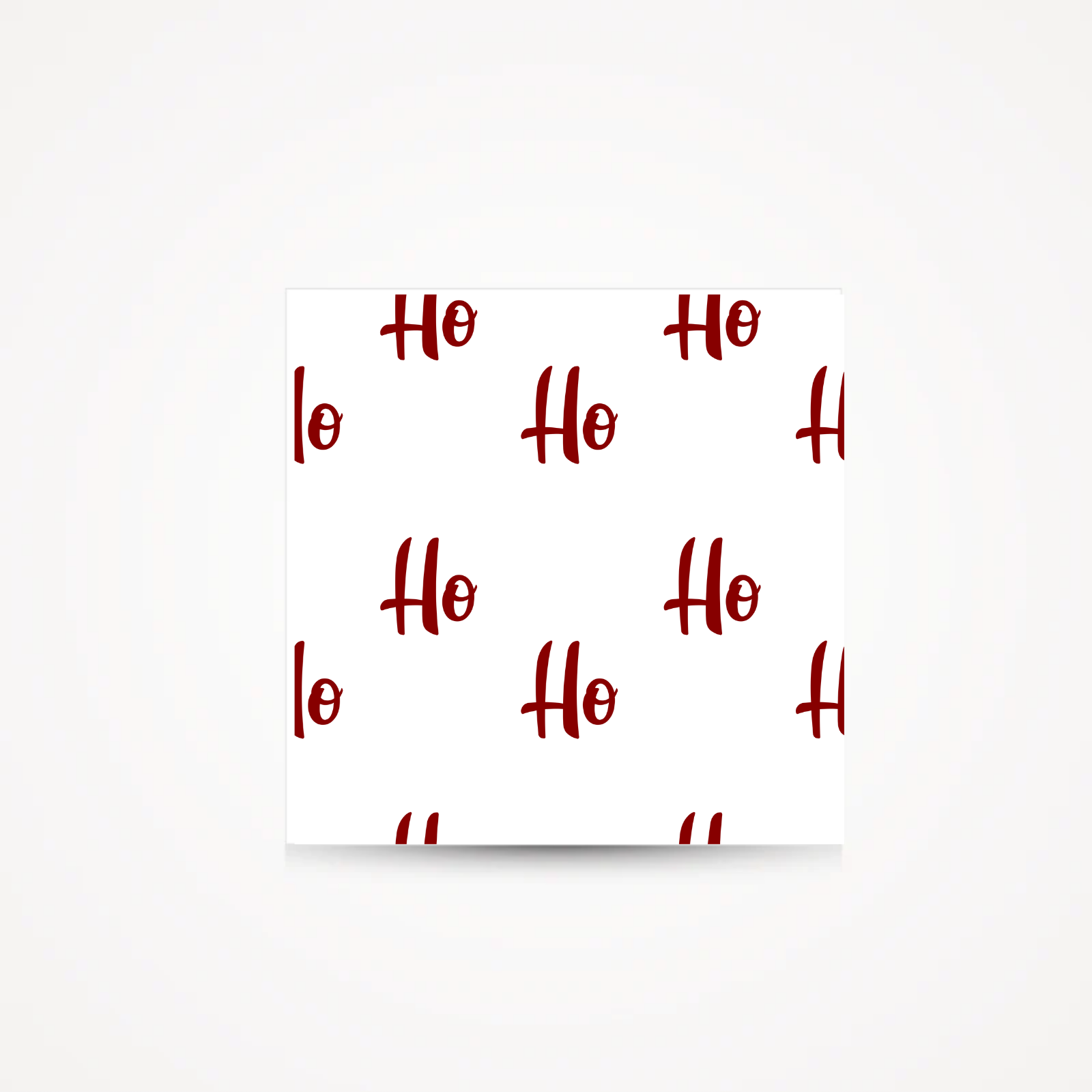 Carte de Noël · Ho Ho Ho