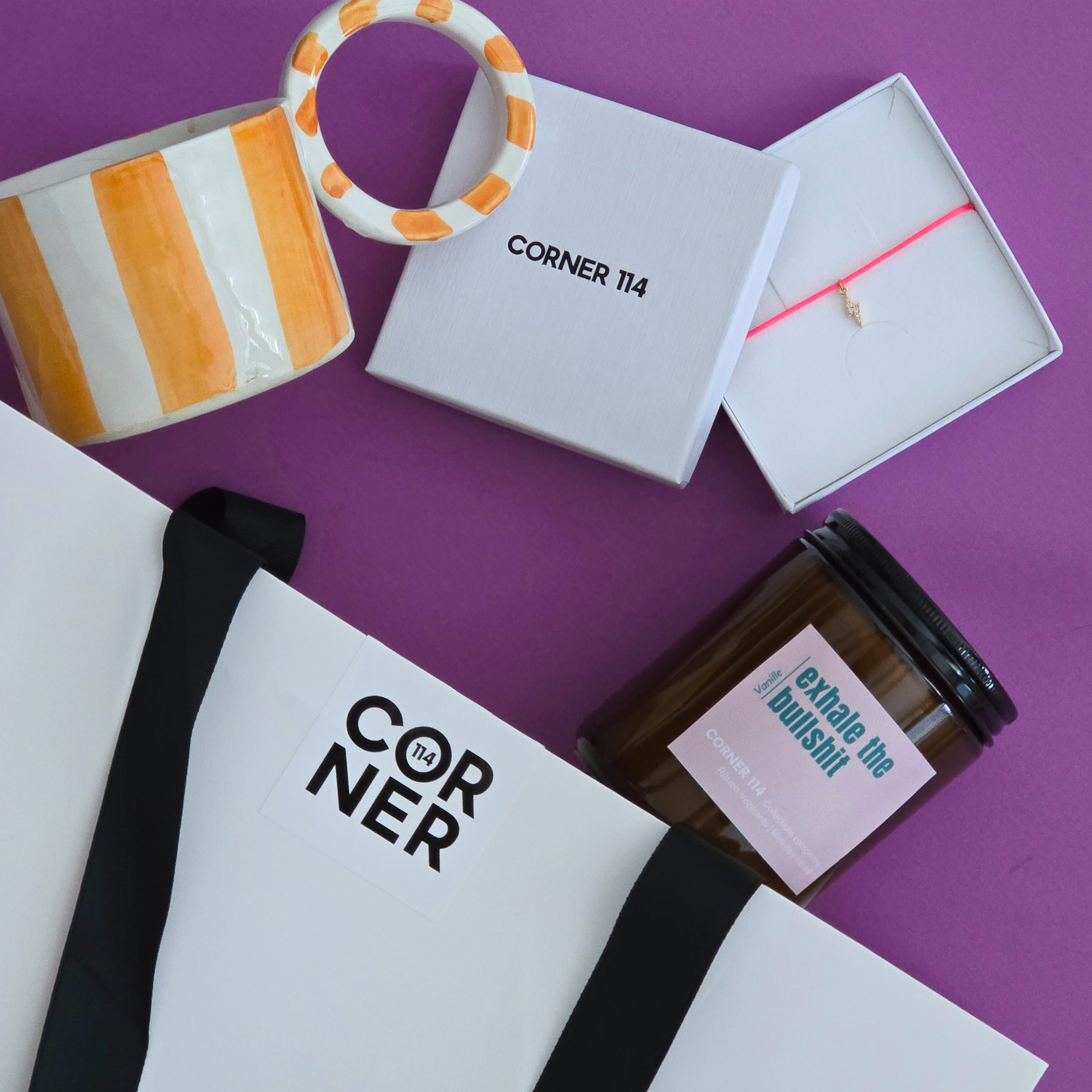 Sac cadeau & papier de soie