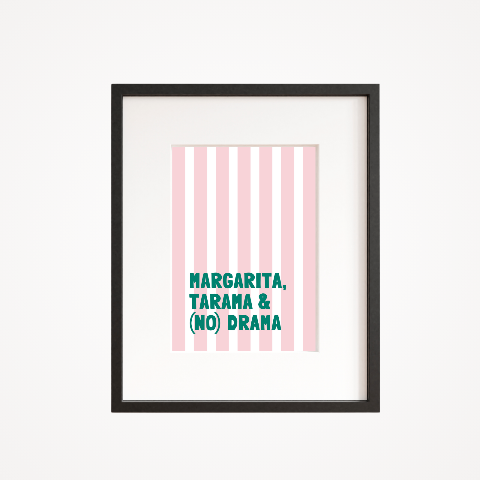 Affiche "margarita, tarama, (no) drama"