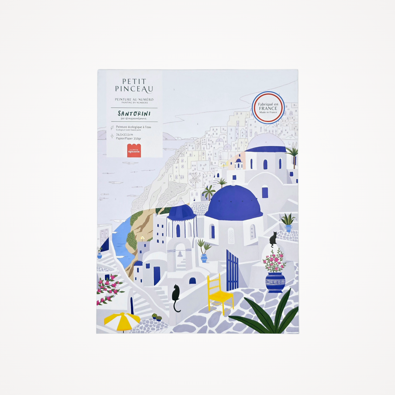 Kit de peinture au numéro · Santorini