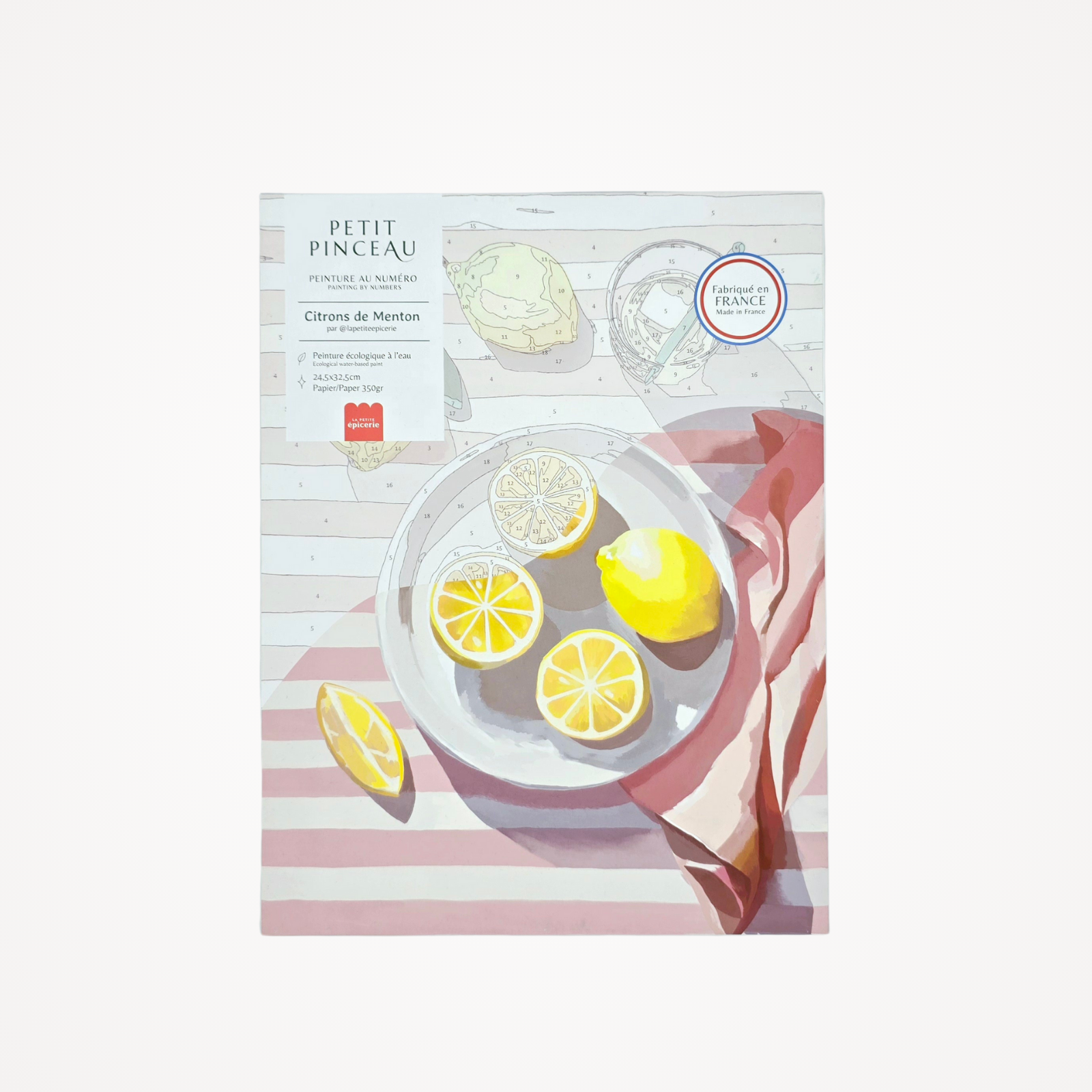 Kit de peinture au numéro · Citrons de Menton