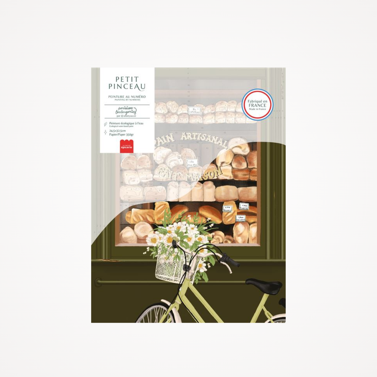 Kit de peinture au numéro · Boulangeries Parisiennes