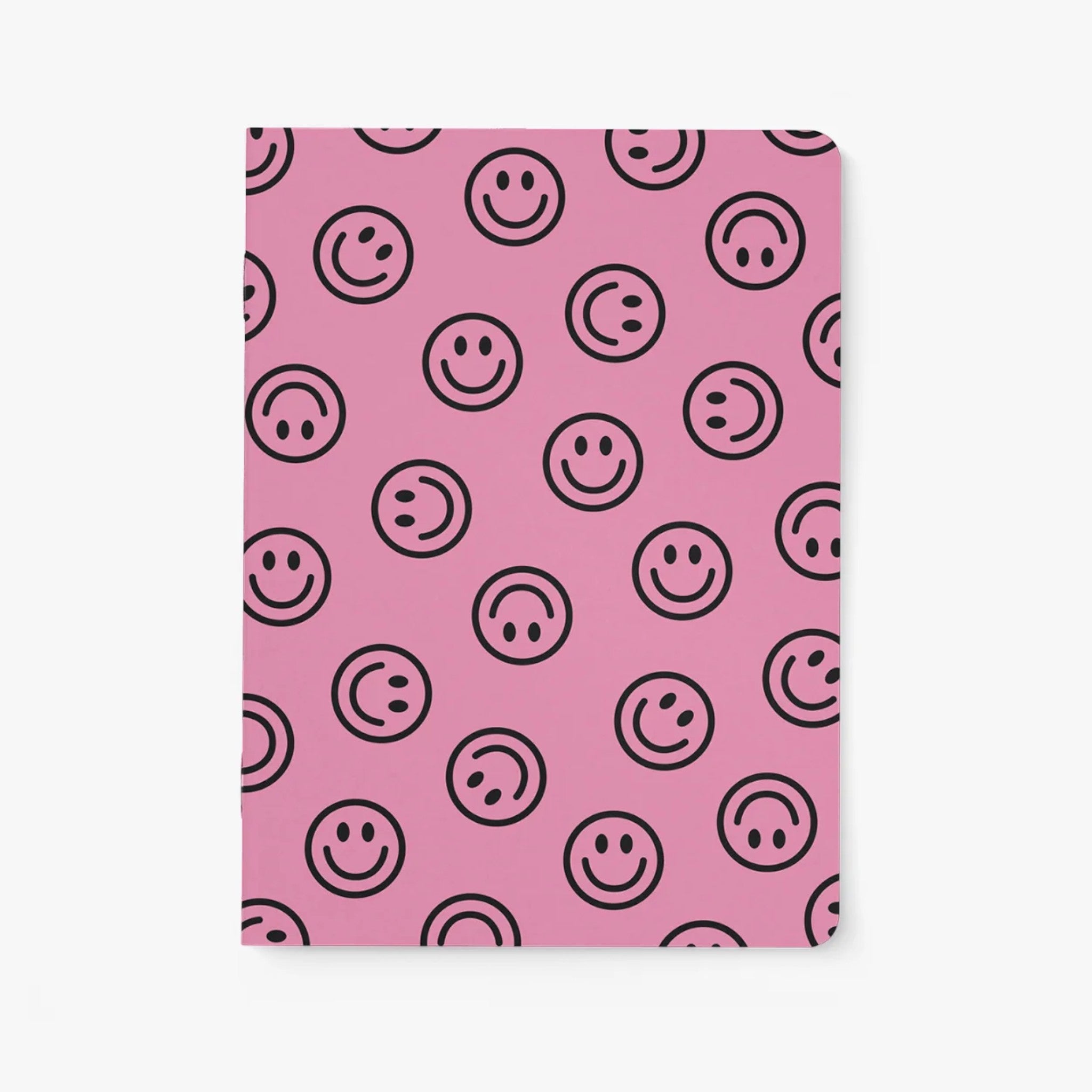 Carnet A5 40 pages · Smiley rose