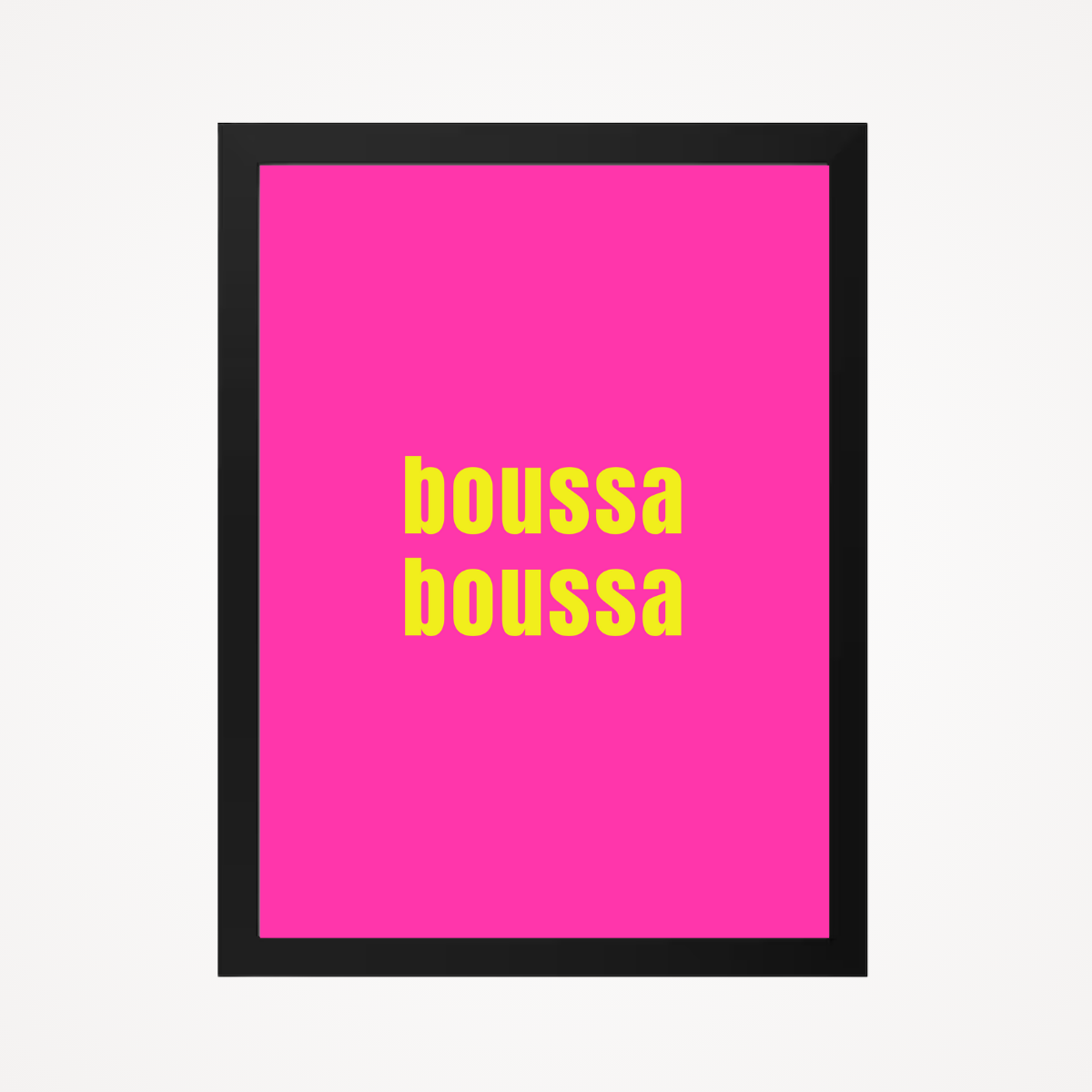 Affiche "Boussa boussa"