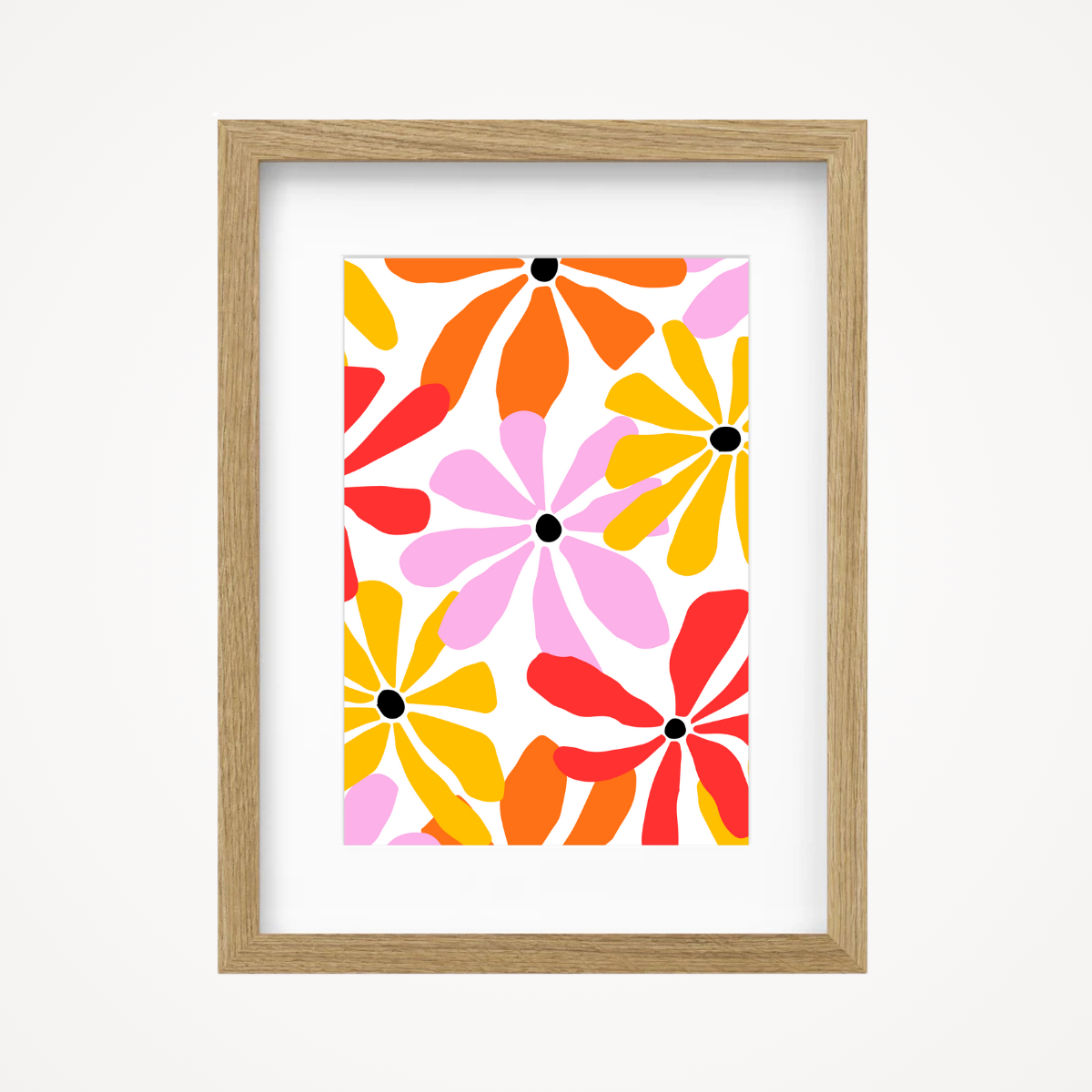 Affiche "flower power"