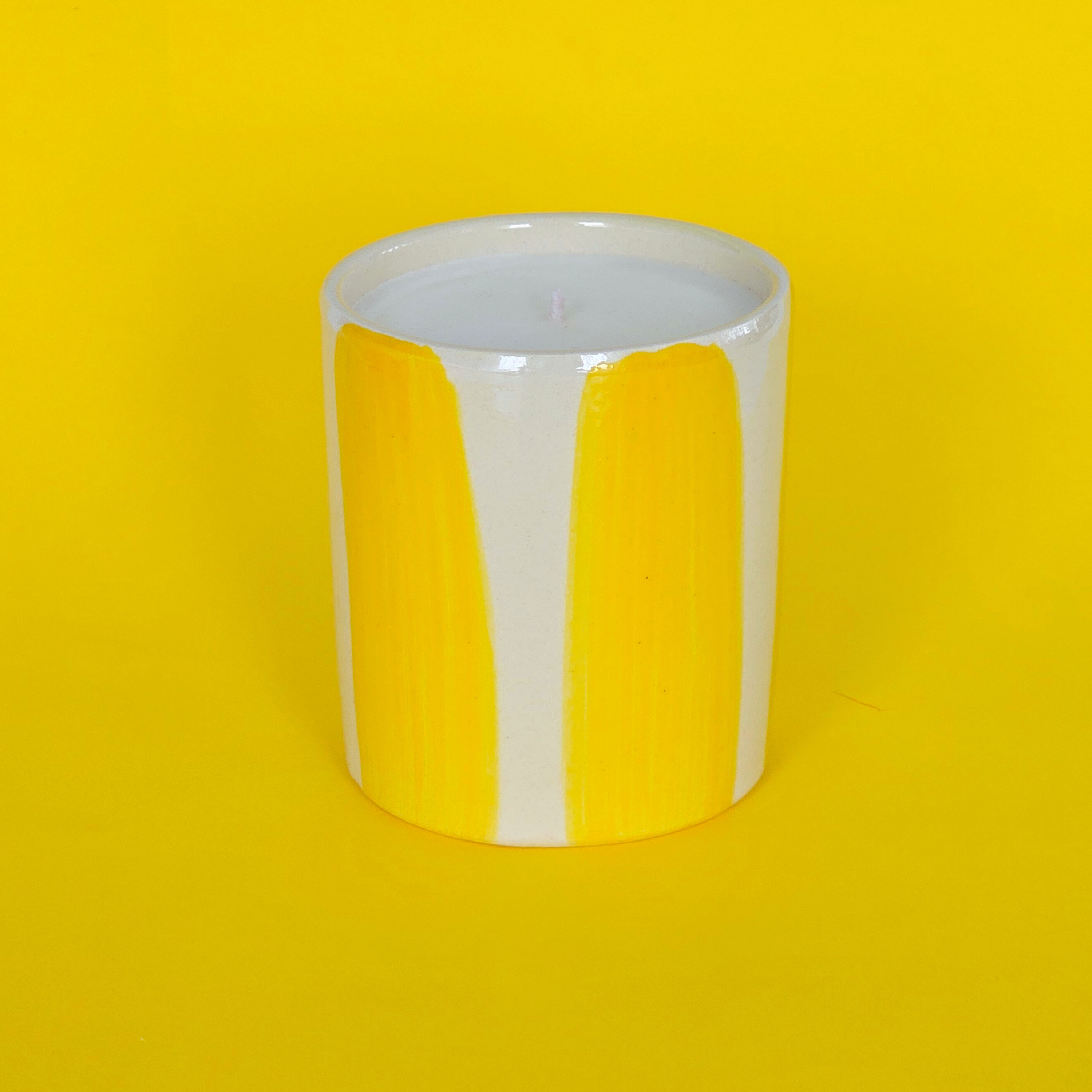 Bougie céramique · Monoï