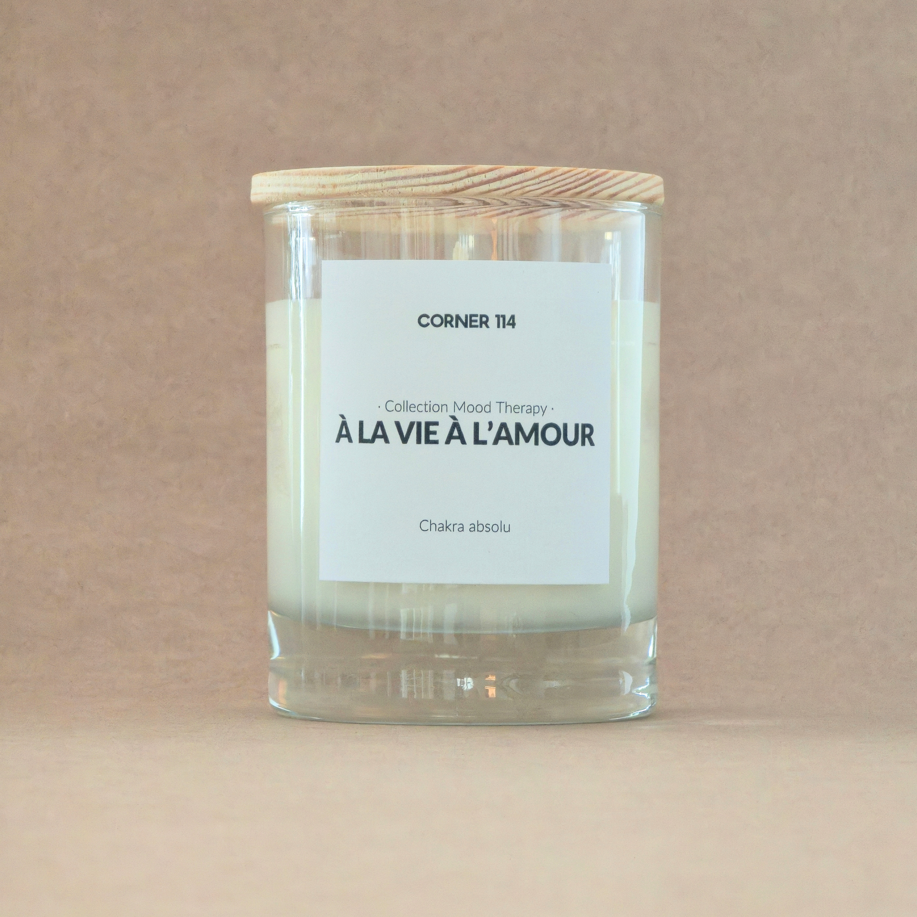 Bougie naturelle parfumée · Chakra absolu