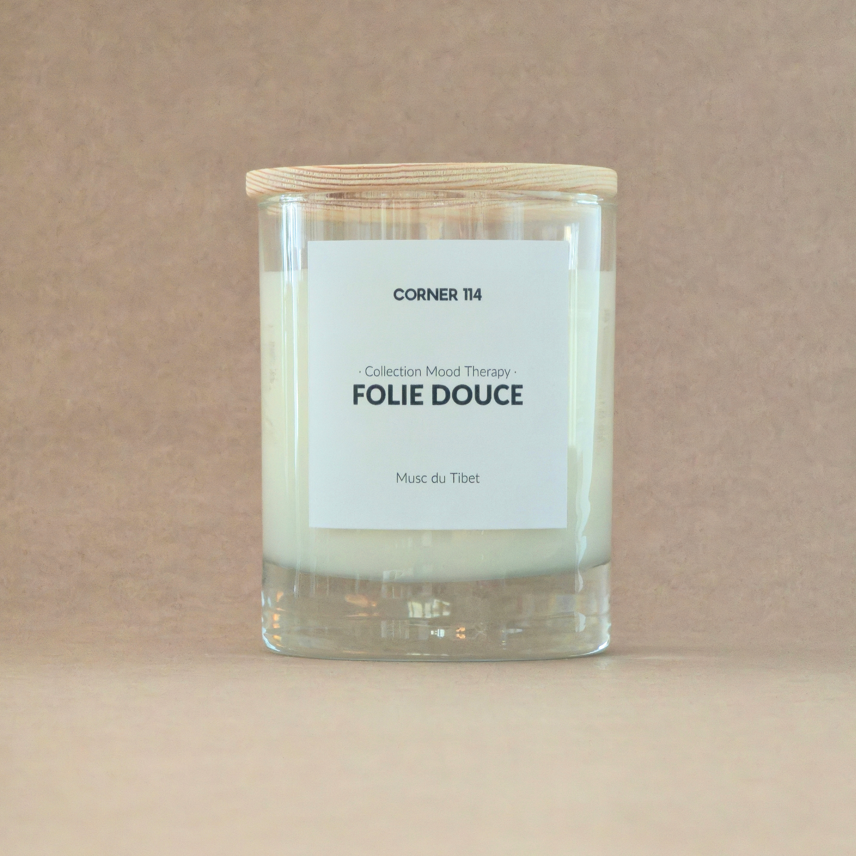 Bougie naturelle parfumée · Musc du Tibet