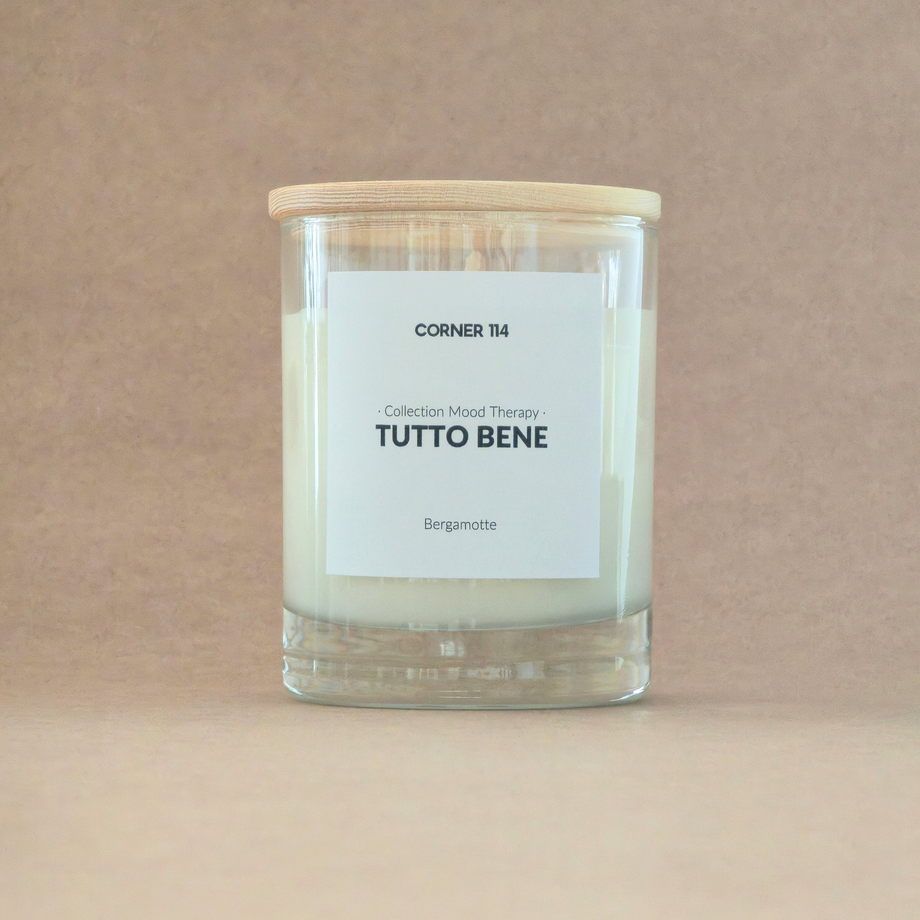 Bougie naturelle parfumée · Bergamotte