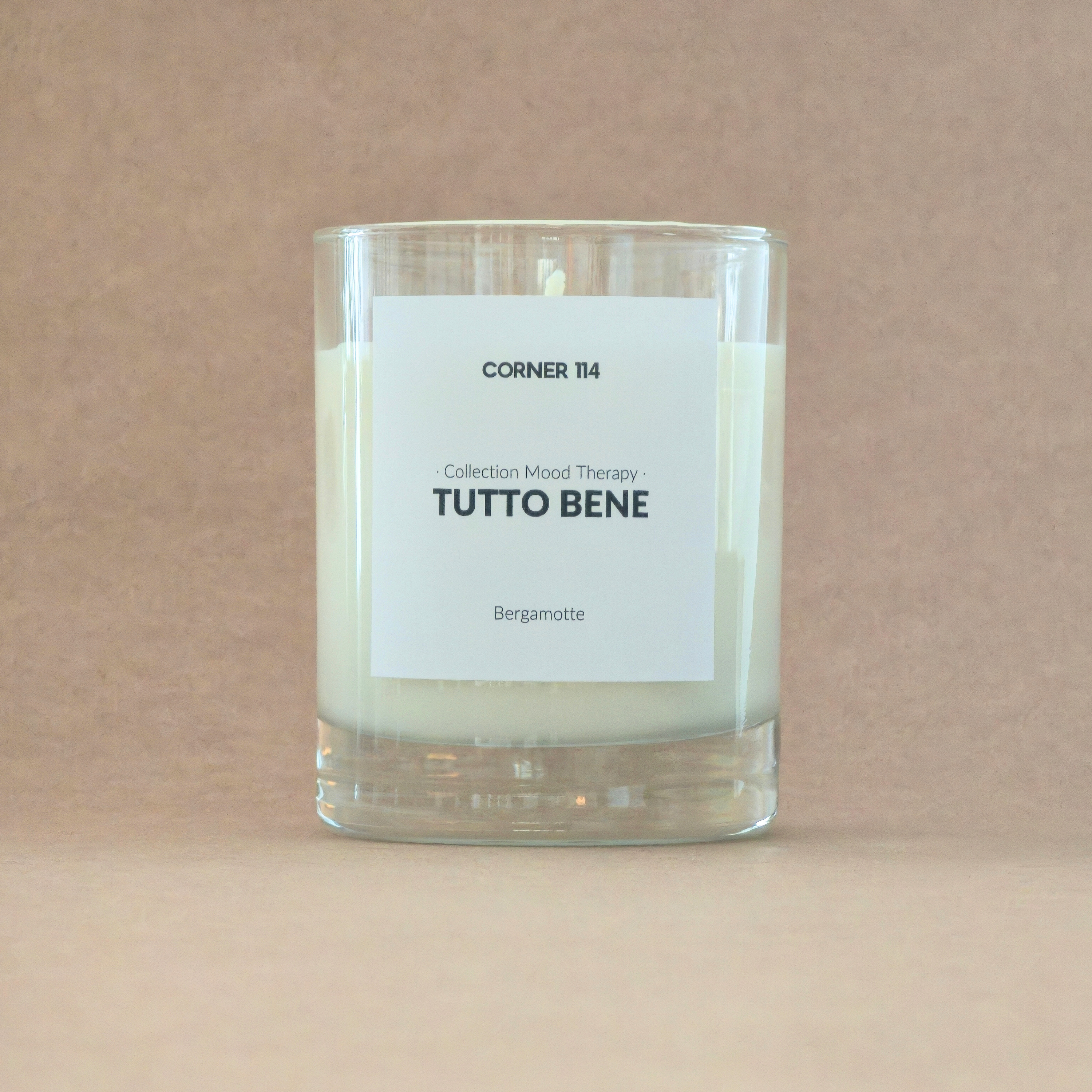 Bougie naturelle parfumée · Bergamotte