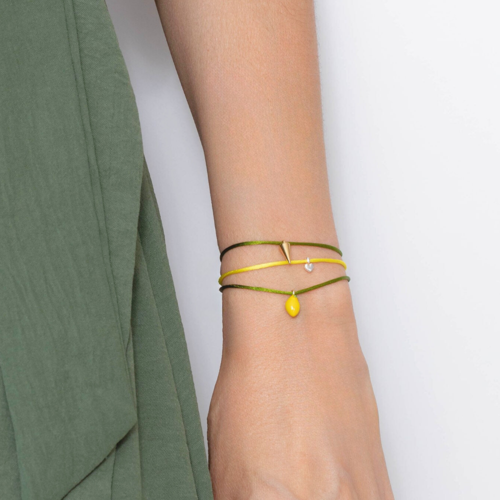 Bracelet breloque Citron "Squeeze the day"