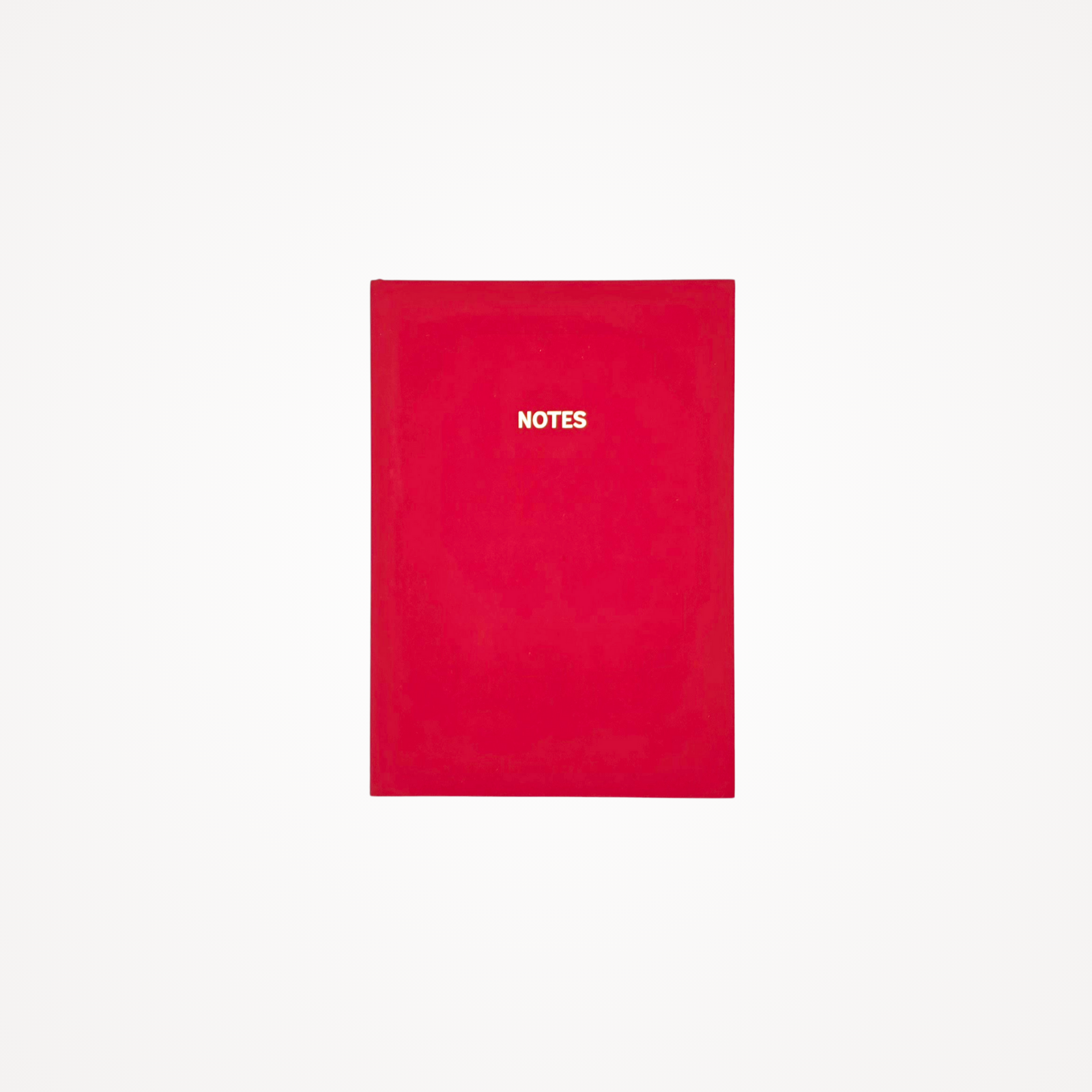 Carnet A5 160 pages · Rouge Scarlett