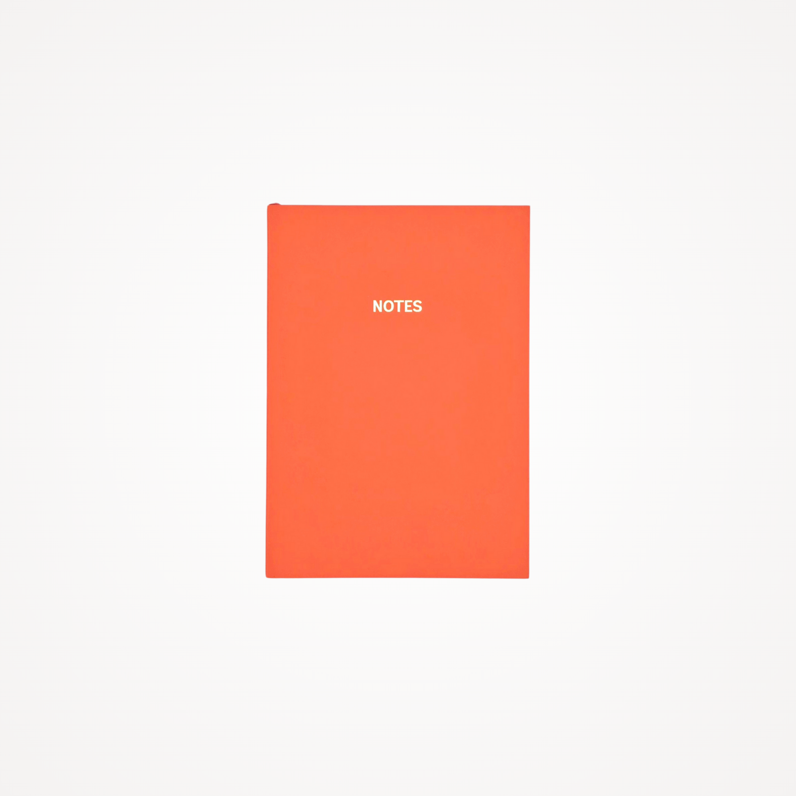 Carnet A5 160 pages · Orange mandarine