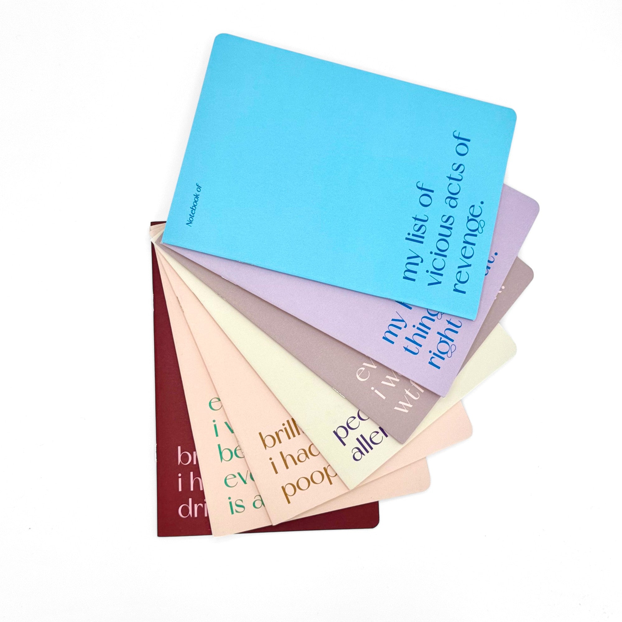 Carnet A5 40 pages · Everytime I was thinking wtf let's drink