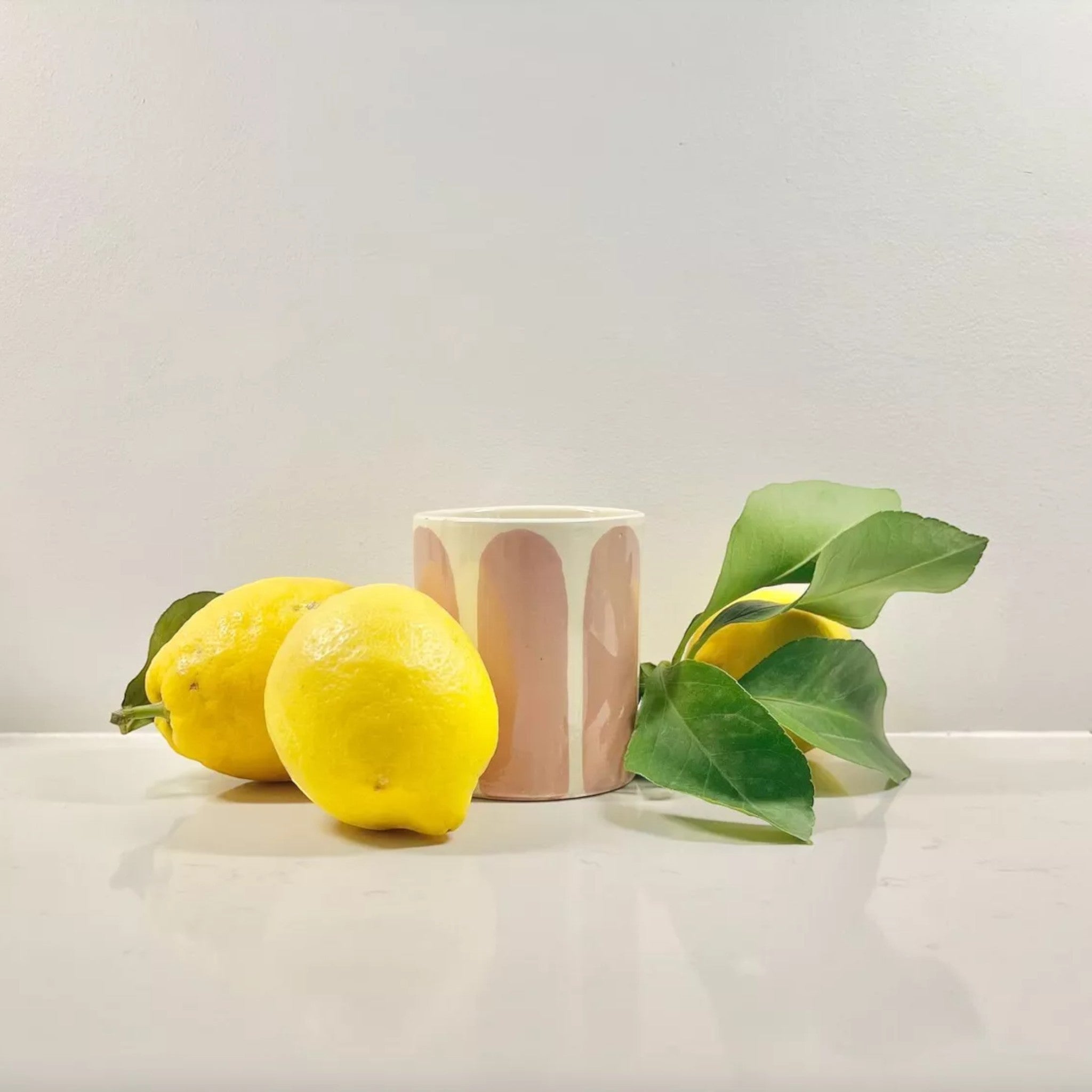 Bougie céramique · Figue & Fleurs d'abricotier