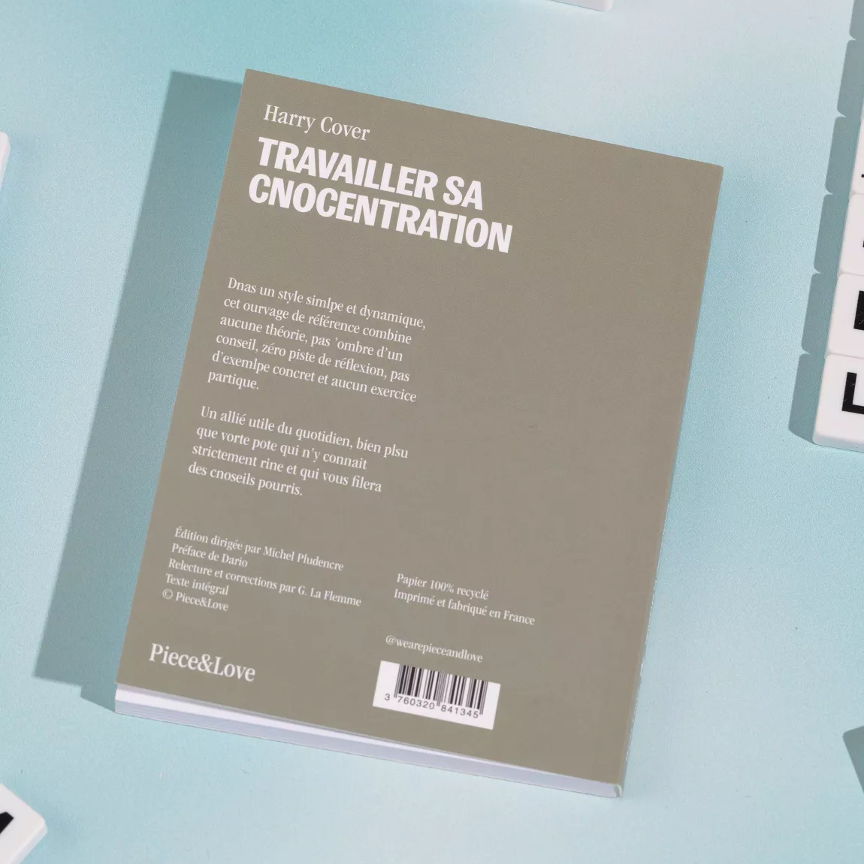Carnet A6 · Travailler sa concentration