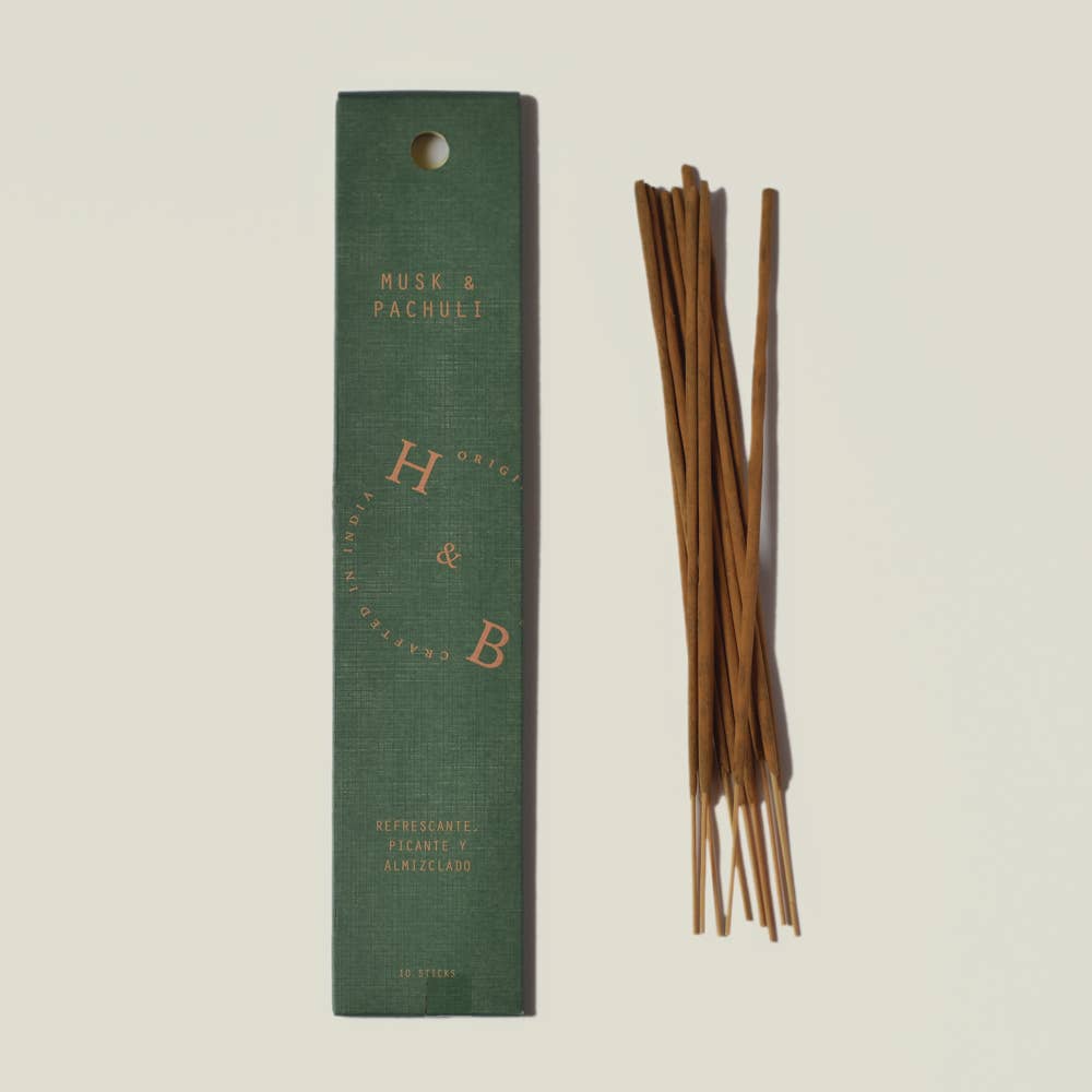 Encens naturel au musc et au patchouli