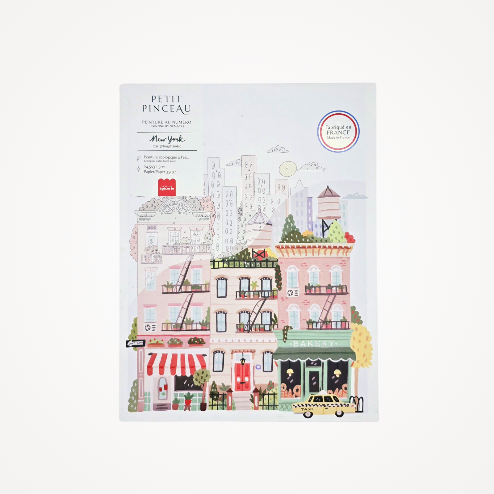 Kit de peinture au numéro · New York