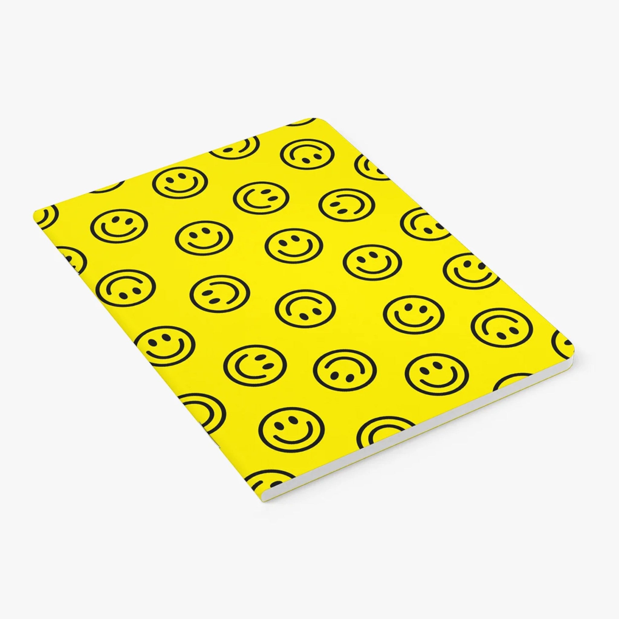 Carnet A5 40 pages · Smiley jaune