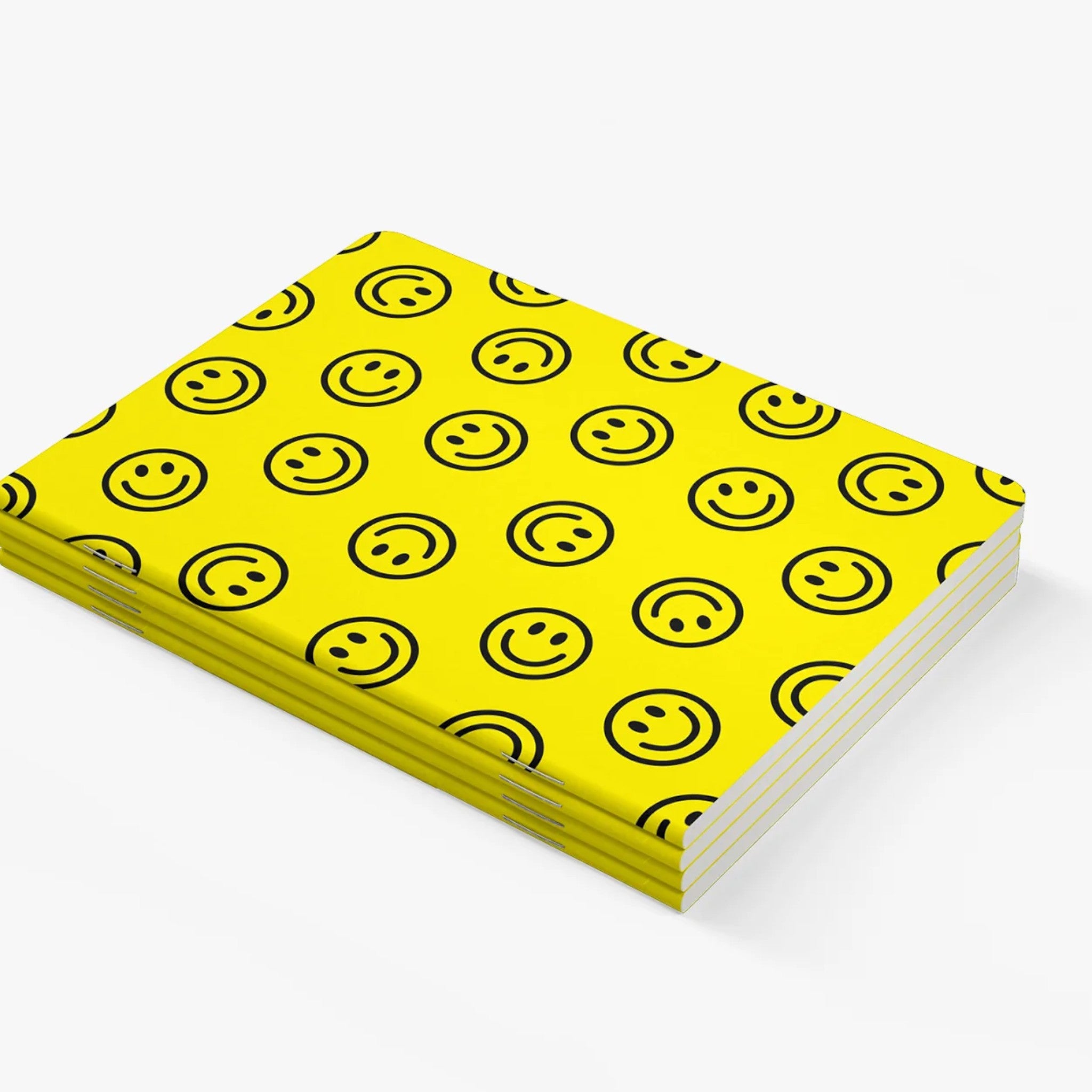 Carnet A5 40 pages · Smiley jaune