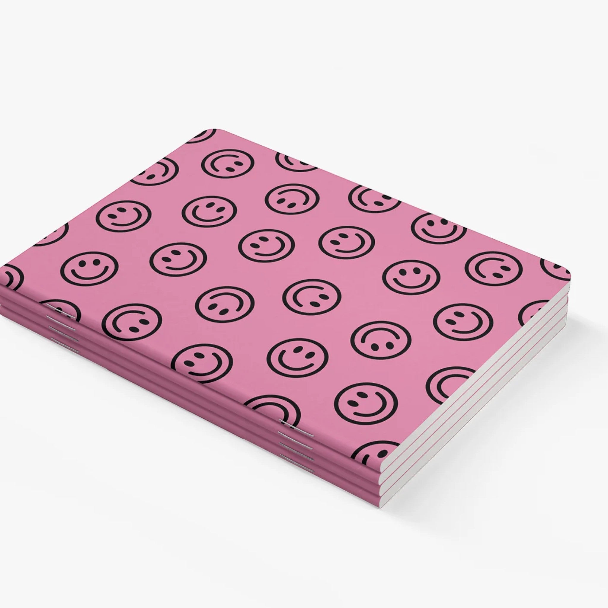 Carnet A5 40 pages · Smiley rose
